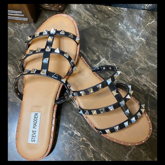 steve madden tazia mega lug sandals